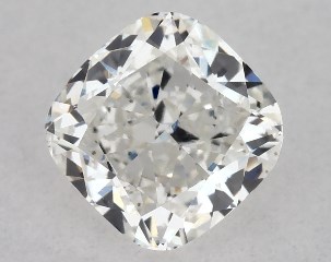 GIA 0.53 Carat H-SI1 Ideal Cut Cushion Modified Diamond